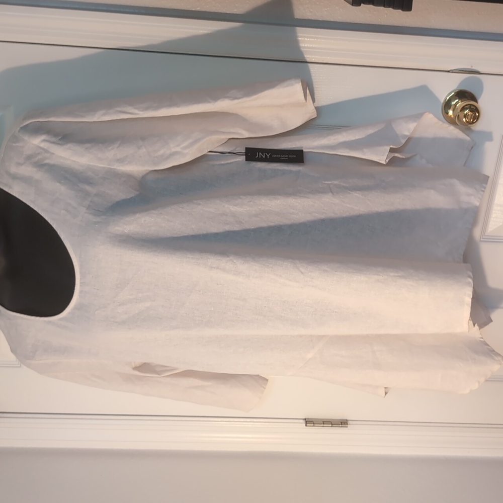 JNY Jones New York woman linen top - Picture 1 of 5